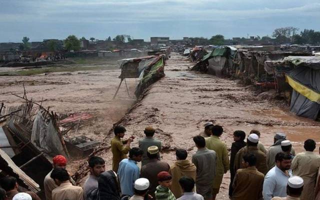  خیبرپختوخوا کے سیلاب متاثرین کا احتجاج 