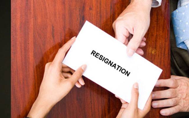 وزیر داخلہ نے استعفیٰ دیدیا 