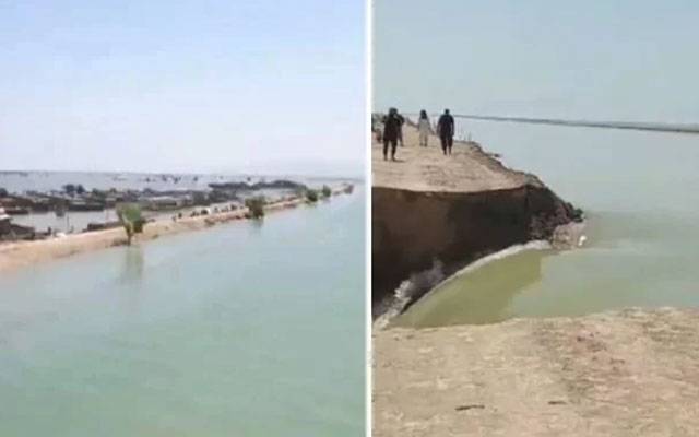  پاکستان کی سب سے بڑی منچھر جھیل پر مزید 3 کٹ لگا دیئے گئے