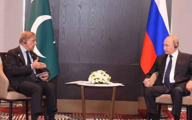وزیراعظم،شہباز شریف،روسی صدر پیوٹن،ملاقات،سٹی42