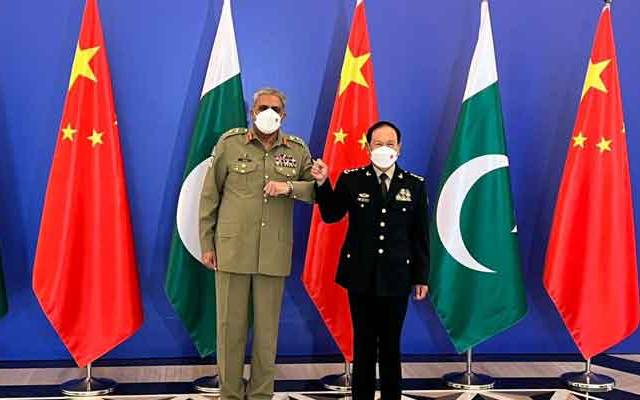 آرمی چیف کا دورہ چین، پاکستان کیلئے ہنگامی بنیادوں پر 100 ملین یوان امداد کا اعلان
