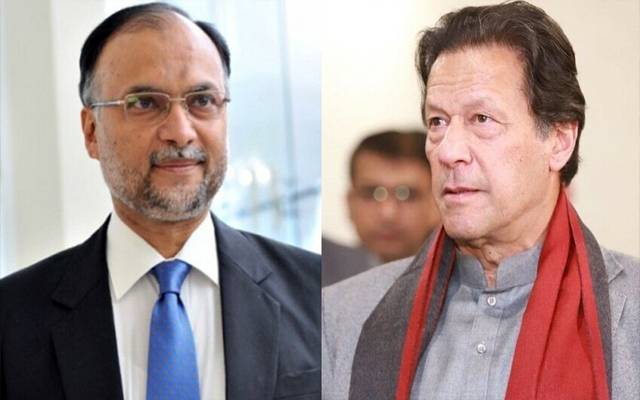 احسن اقبال نے چیئرمین پی ٹی آئی عمران خان پر کیس کرنے کا اعلان کر دیا