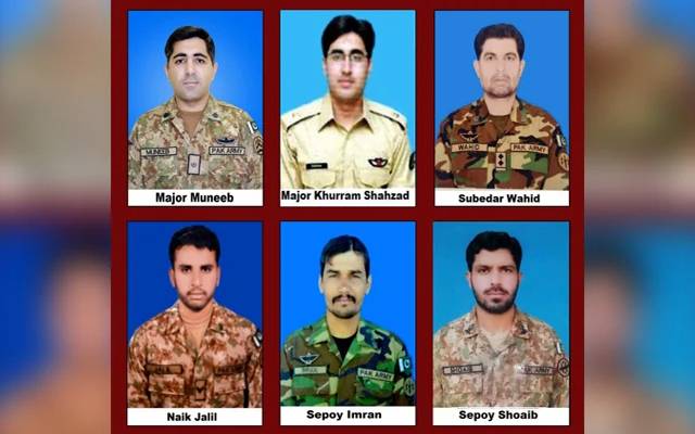 افسوسناک خبر؛پاک فوج کا ہیلی کاپٹر گر کر تباہ، 6 اہلکار شہید