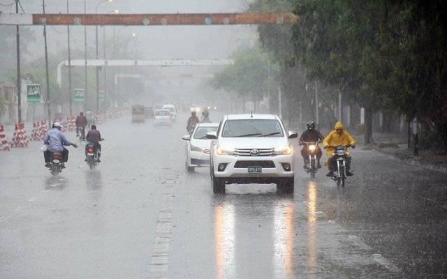 راولپنڈی اسلام آباد میں بارش،موسم سہانا ہوگیا