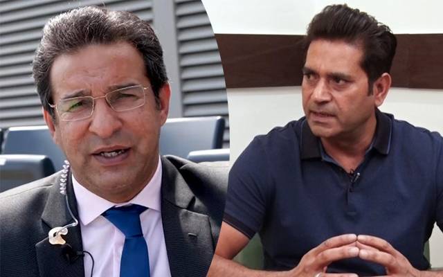 Waseem Akram talking about aqib javeed, video viral