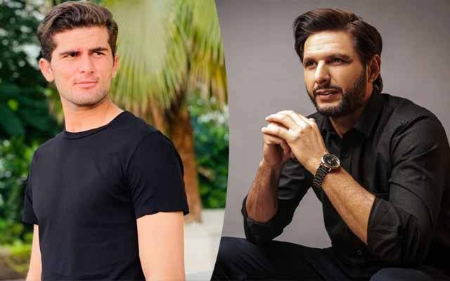 Shaheen and Shahid Afridi 