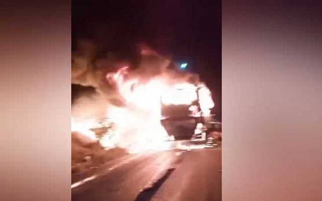 Motorway Bus Accident 