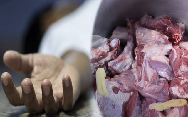 Murder in India, during wife and husband quarrel 