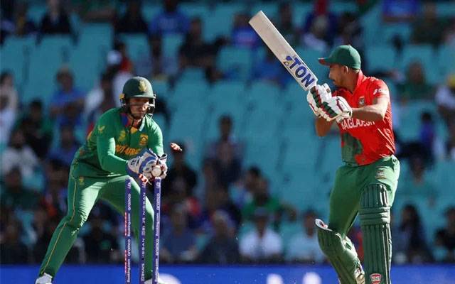ٹی ٹوئنٹی ورلڈکپ: جنوبی افریقا نے بنگلادیش کو 104 رنز سے شکست دیدی