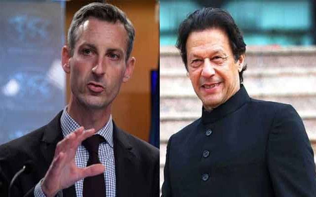 امریکا نے عمران خان کے الزامات کو پھر مسترد کر دیا