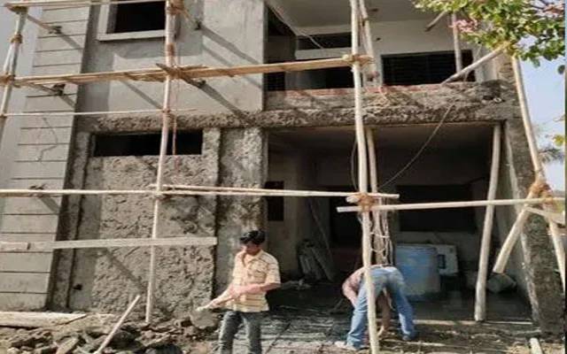 لاہورمیں زیر تعمیر عمارت گرنے سے 5 افراد زخمی