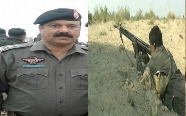  پولیس اور ڈاکووں کے درمیاں فائرنگ ، ڈی ایس پی سمیت پانچ اہلکارشہید