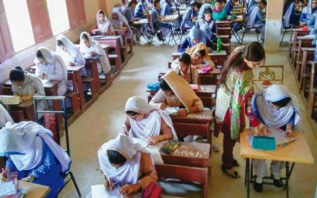 exams schedule 1st and 8th class