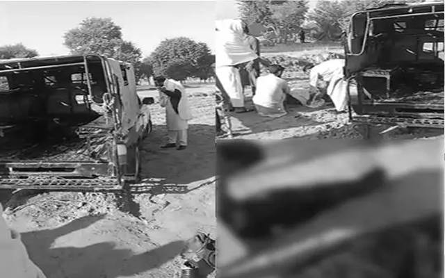  پولیس موبائل پر دہشتگردوں کا حملہ، 6 اہلکار شہید 