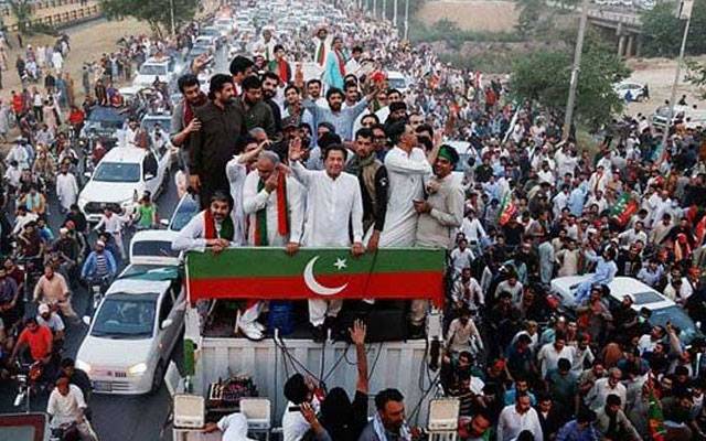 PTI Long march