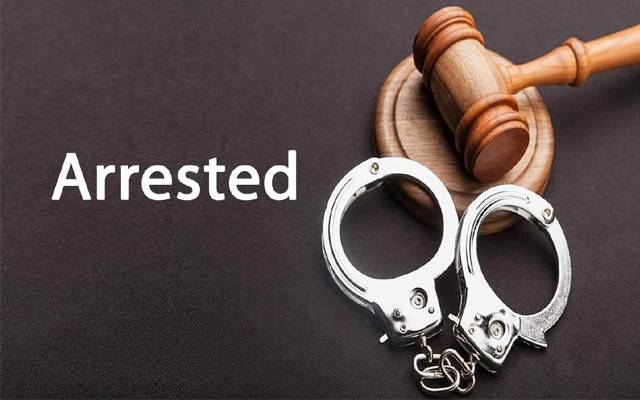 arrested