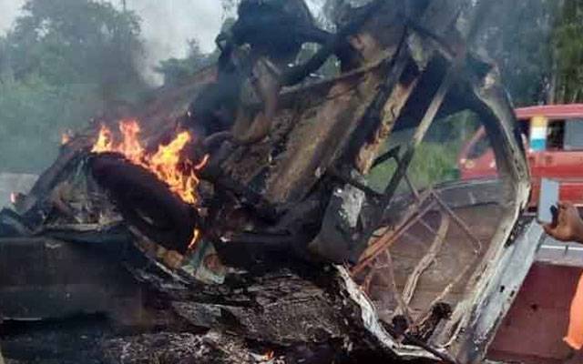 خوفناک ٹریفک حادثہ، 37 افراد ہلاک،متعددزخمی