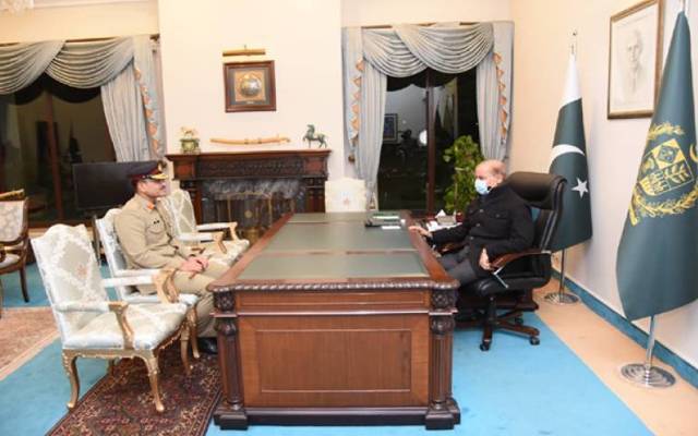 وزیراعظم، شہباز شریف،آرمی چیف عاصم منیر ، جنرل ساحر شمشاد مرزا ،سٹی42