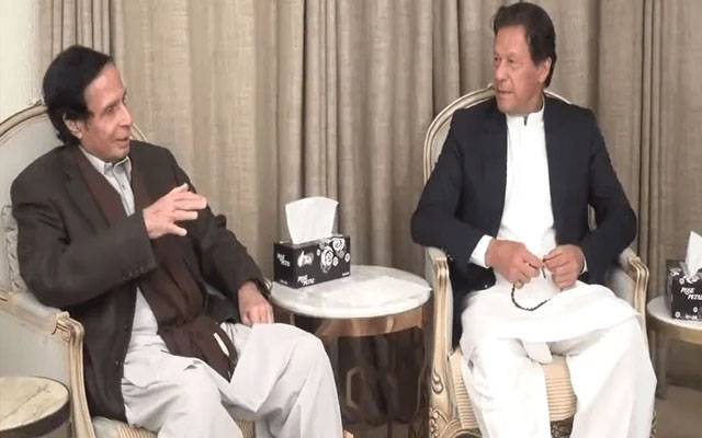 وزیراعلیٰ پنجاب پرویزالٰہی زمان پارک پہنچ گئے