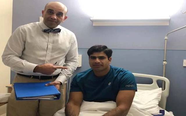 ارشد ندیم کی کہنی کی سرجری ہو گئی