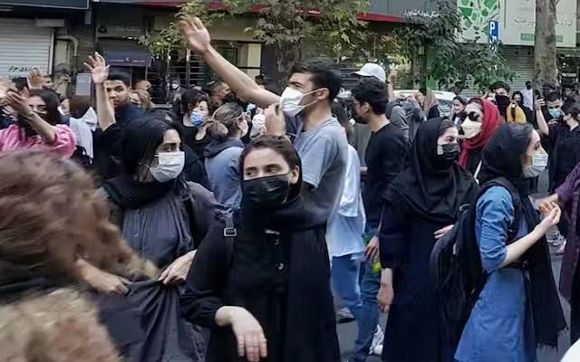 protest against hijab 