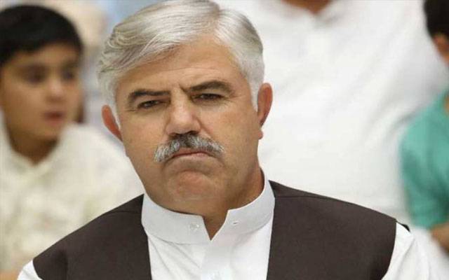 وزیر اعلیٰ خیبر پختونخوا نے دھرنا دینے کی دھمکی دیدی