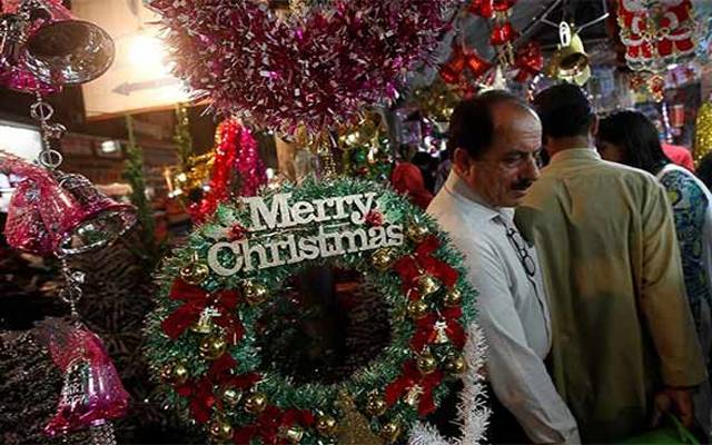  مسیحی برادری آج کرسمس کا تہوار منا رہی ہے