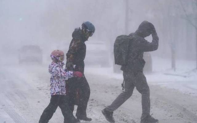 Snow storm,alert,America,City42