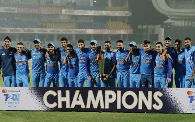 بھارت نے تیسرے ٹی ٹوئنٹی میچ میں سری لنکا کو ہرا کر سیریز جیت لی