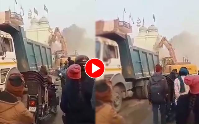بھارت میں ایک اور تاریخی مسجد کو شہید کردیا گیا