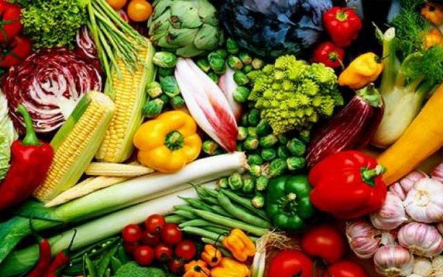 vegetables and fruit rates
