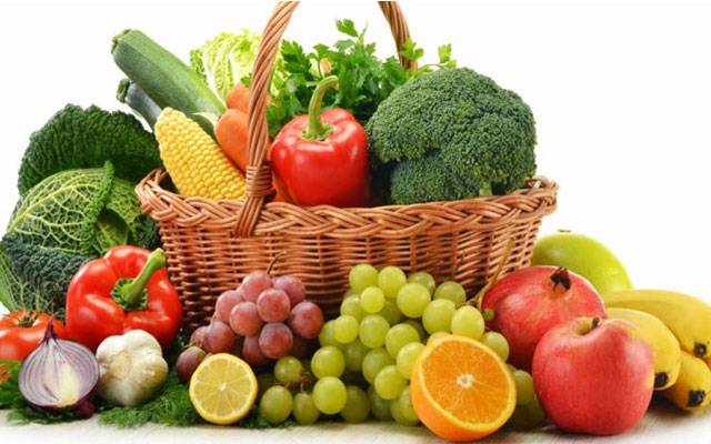 vegetables and fruit rates