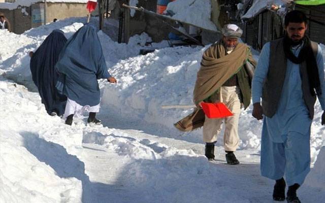 افغانستان میں شدیدسردی نے175افرادکی جان لے لی