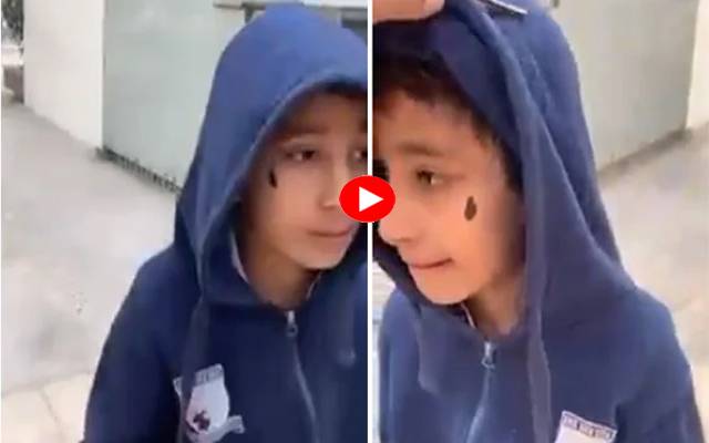  نجی اسکول میں اردو میں بات کرنے پر بچے کے ساتھ کیا کیا؟ ویڈیو وائرل