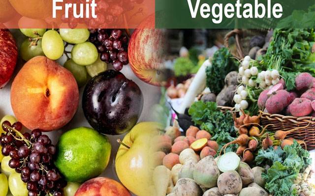 Fruit and vegetable rate today