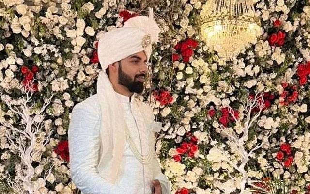 آل راؤنڈر شاداب خان کی بارات کی' ان دیکھی' تصاویر منظر عام پر آگئیں