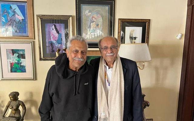 نجم سیٹھی کی سابق کپتان ظہیر عباس سے ملاقات 