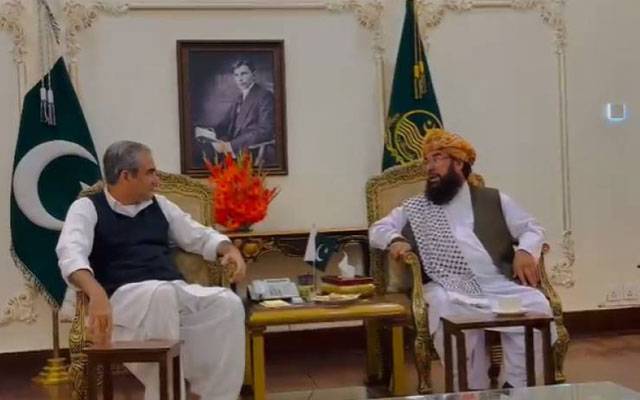 Maulana abdul ghaffor,meeting with Cm Punjab,City42