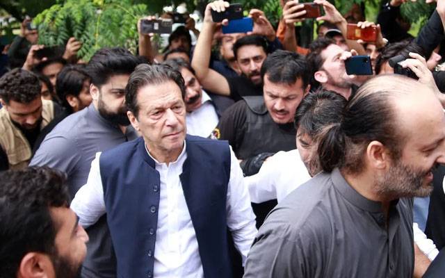 ممنوعنہ فنڈنگ کیس، عمران خان کی عبوری ضمانت منظور