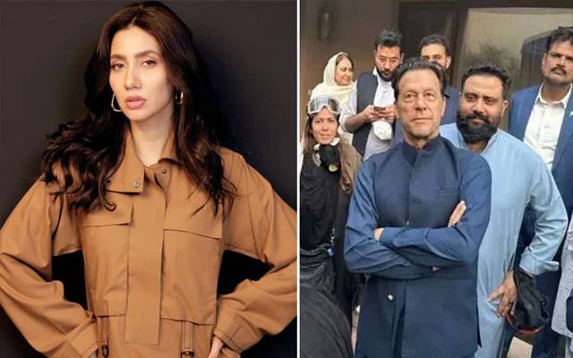 زمان پارک آپریشن سے متعلق عمران خان کی ٹوئٹ، ماہرہ خان کا رد عمل