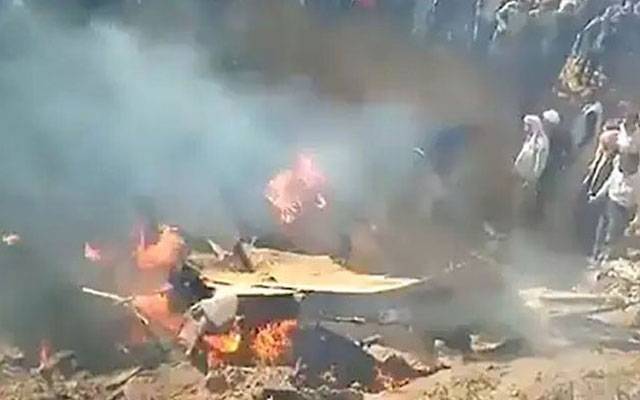 بھارتی طیارہ گرکر تباہ، 2 پائلٹس ہلاک 