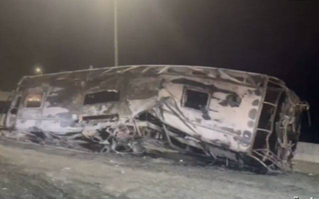  سعودی عرب میں بس اُلٹ گئی، 22 عمرہ زائرین جاں بحق، متعدد زخمی