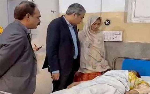 وزیر اعلیٰ پنجاب کا ڈی ایچ کیو ٹیچنگ ہسپتال کا دورہ 