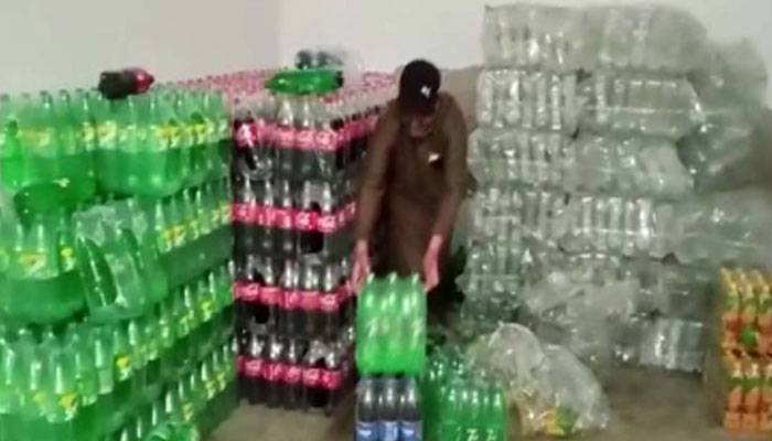 جعلی و مضر صحت بیوریجز تیار کرنیوالوں کیخلاف کارروائی،بھاری مقدار میں مال برآمد