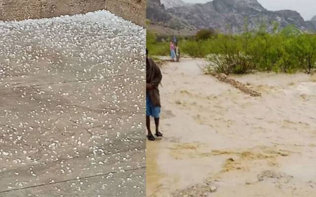 موسلادھار بارش، شدید ژالہ باری،نئی مشکل کھڑی ہو گئی  