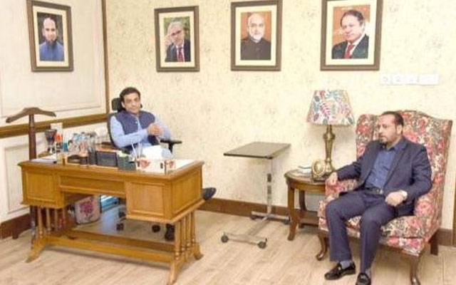 خواجہ عمران نذیر کی سابق وزیر اعلیٰ پنجاب حمزہ شہباز سے اہم ملاقات