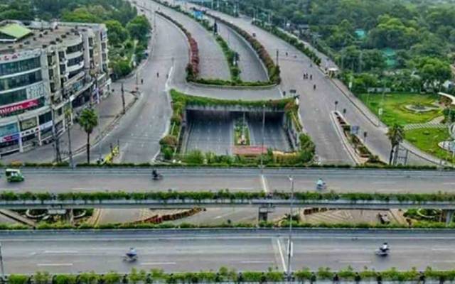  برکت مارکیٹ کی طرف آنے والی ٹریفک کیلئے انڈرپاس مکمل طور پر فعال