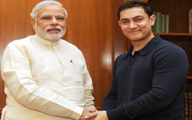 Amir Khan, Narendra Modi, Prime Minister, Mr Parfect, Bollywood, Man ki baat, India, City42 
