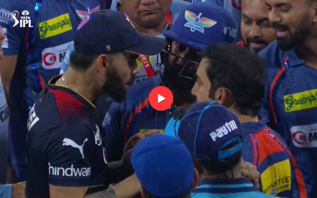 Virat Koli fight in IPL
