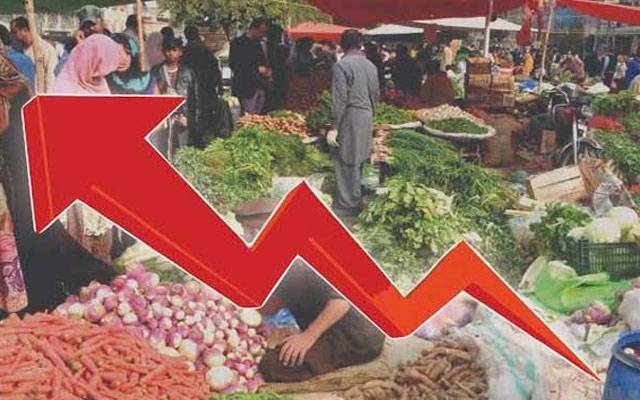 مہنگائی کی مجموعی شرح ملکی بلند ترین سطح پر پہنچ گئی  
